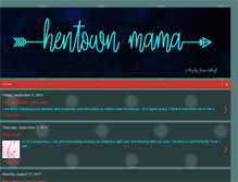 Tablet Screenshot of hentownmama.com